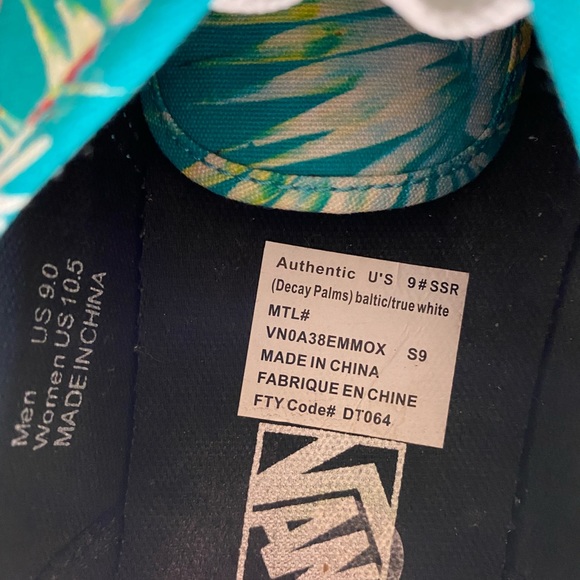 Vans Authentic size 9 SAMPLE - Picture 8 of 10